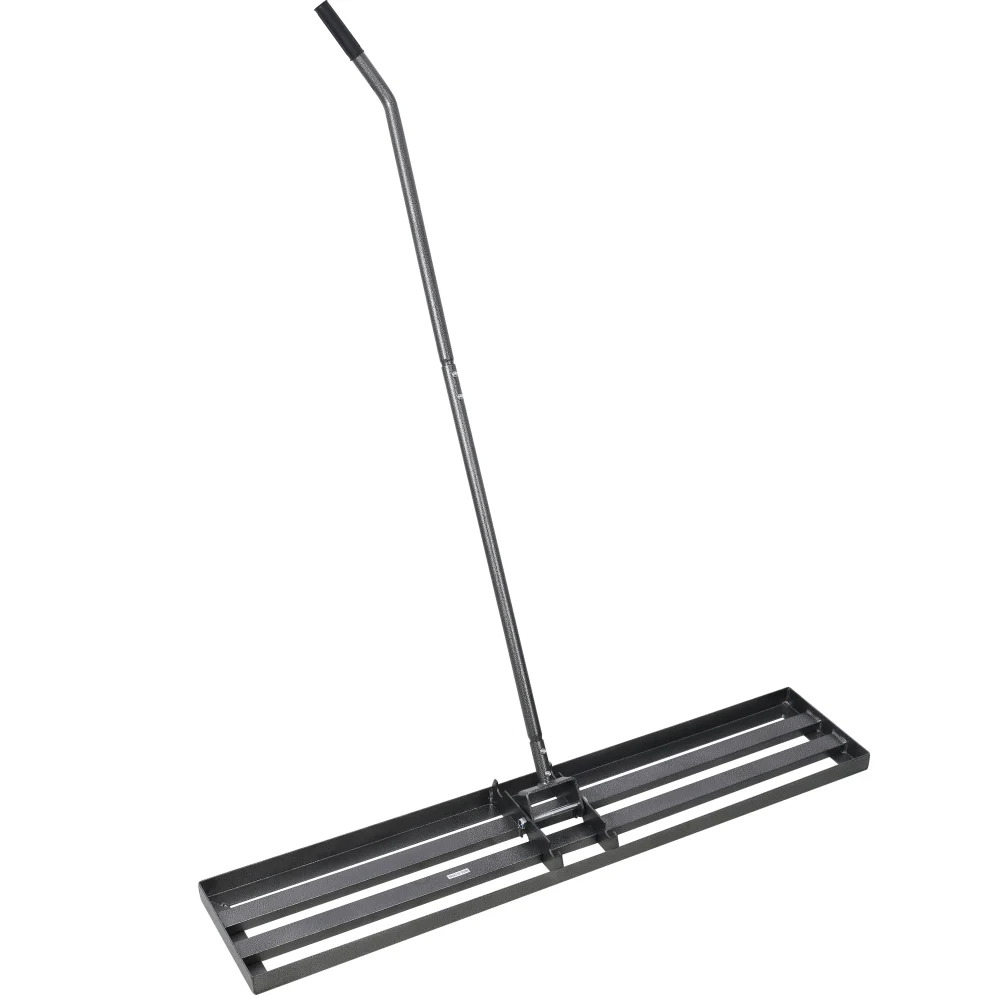 48x10 Inch Heavy Duty Lawn Leveling Rake Effort Saving Landscaping Tool