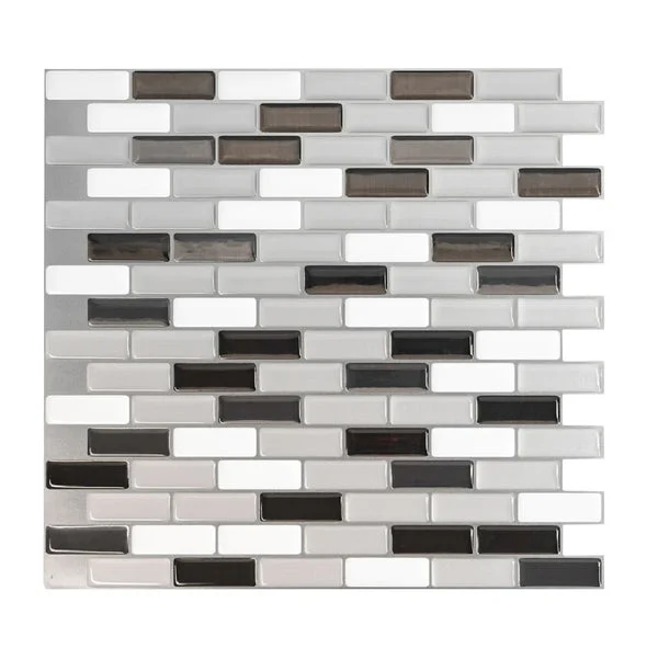 Smart Tiles SM1030-4 Mosaik Series Resin Wall Tile Durable and Waterproof