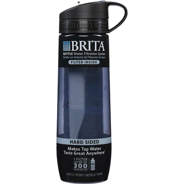Brita 35808 Hard Sided Reusable Water Bottle 23.7 Oz