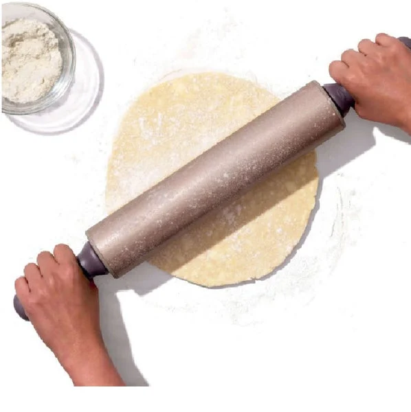 OXO 11249400 Stainless Steel Non-Stick Rolling Pin for Baking