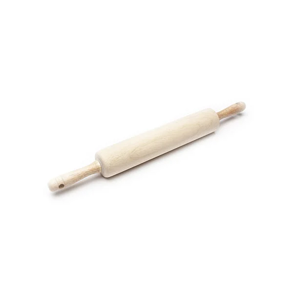 Good Cook 23830 10" x 2" Wood Rolling Pin for Baking