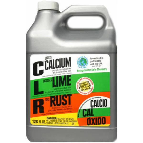 CLR CL-4 Calcium Lime and Rust Remover 128 Oz Heavy Duty Cleaner