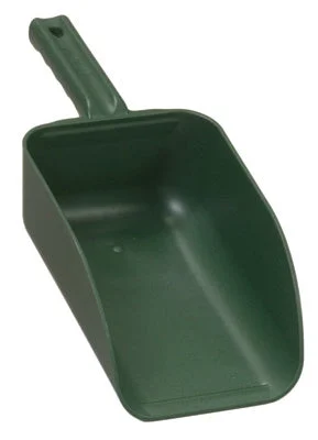 Poly Pro Heavy Duty All Purpose Polypropylene Hand Scoop 2.5 Quart Green