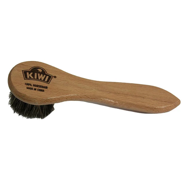 Kiwi 70307 Horse Hair Polish Applicator with Round Head 100-Percent Horsehair