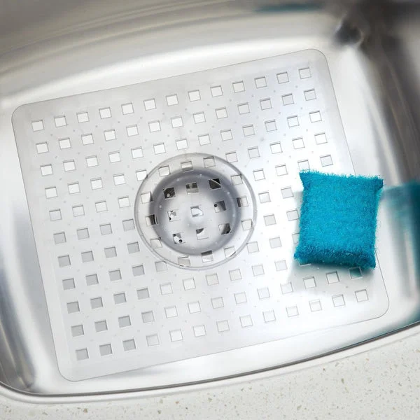 InterDesign 36600 Sinkworks Euro Regular Clear Sink Mat 11x13 Inches