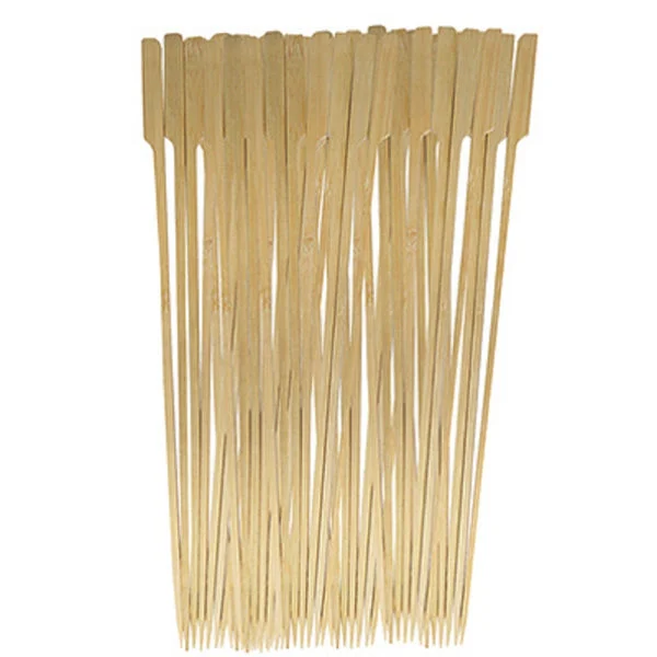 Mr. Bar-B-Q 12 Inch Flat Bamboo Skewers for Grilling