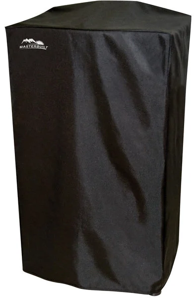 Masterbuilt MB20080210 Polyester Smoker Cover 40 Inches Black Weatherproof Protection