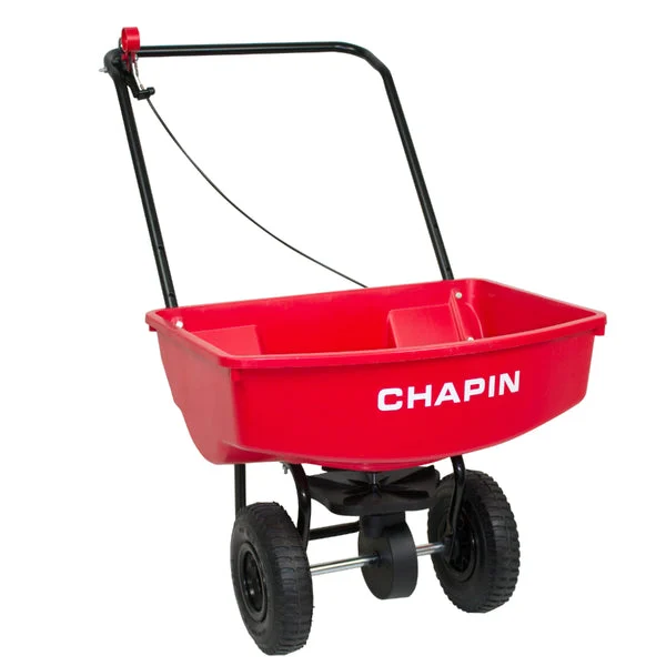 Chapin 8001A Lawn Spreader with 9" Pneumatic Tires 70-Pound Capacity