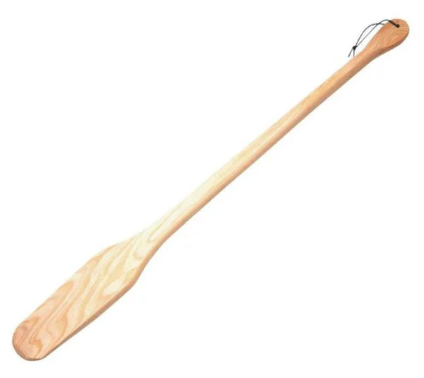 Bayou Classic 1001 Wooden Cajun Stir Paddle 3" x 35" for Cooking and Stirring