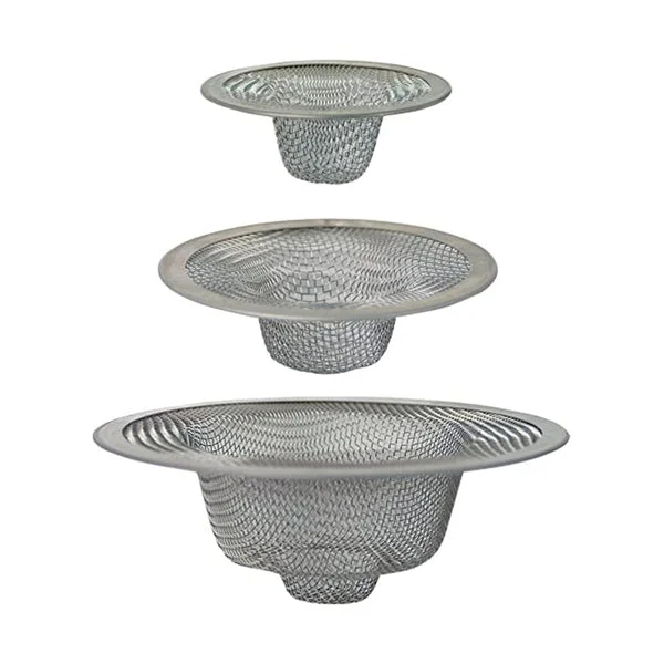 BrassCraft MP3514 Universal Chrome Mesh Sink Strainer for Drains