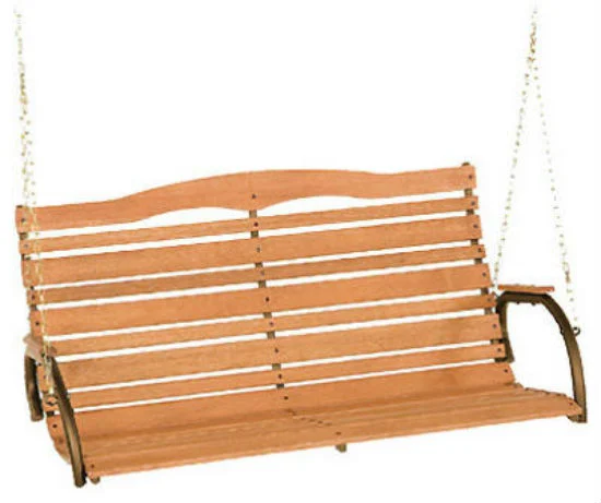Jack-Post CG-05Z Hi-Back Swing Seat with Chains Bronze Finish