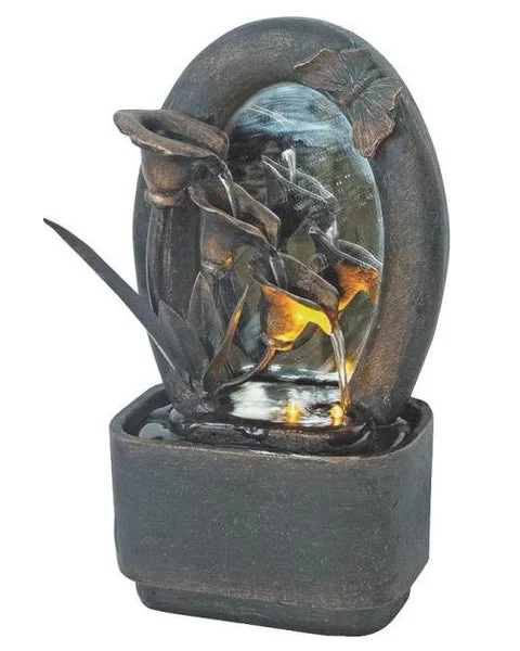 Worldwide Sourcing Y95513 Aurelia Tabletop Fountain for Home and Office Decor