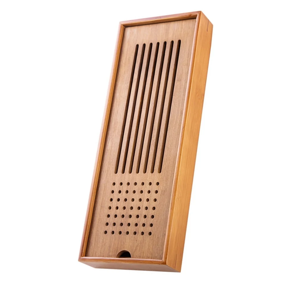Water Storage Tea Table Wood Tray Drain Tray Japanese-style Tea Cup Tray