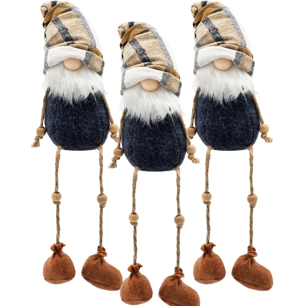 3 Piece Fall Thanksgiving Gnomes Decorations Harvest Festival Table Decor