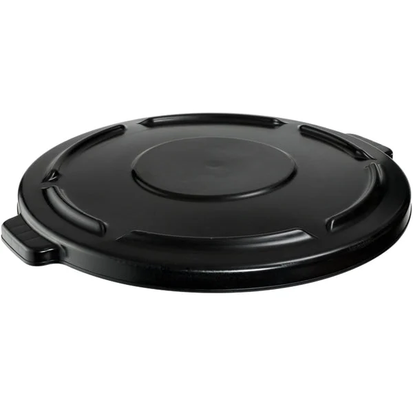 Rubbermaid Commercial 2645-60-BLA Lid for Round Brute Trash Cans 44 Gallon for Secure Covering