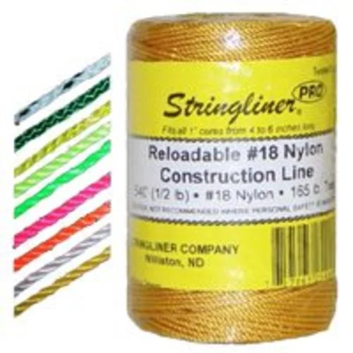 Stringliner 35453 Twine Braided 500 Feet White Heavy Duty Jute Cord