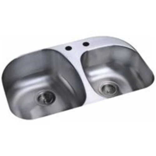 Sterling Plumbing 11724-2-NA Cinch Undercounter Offset Sink 31.5 x 20.5 Inch