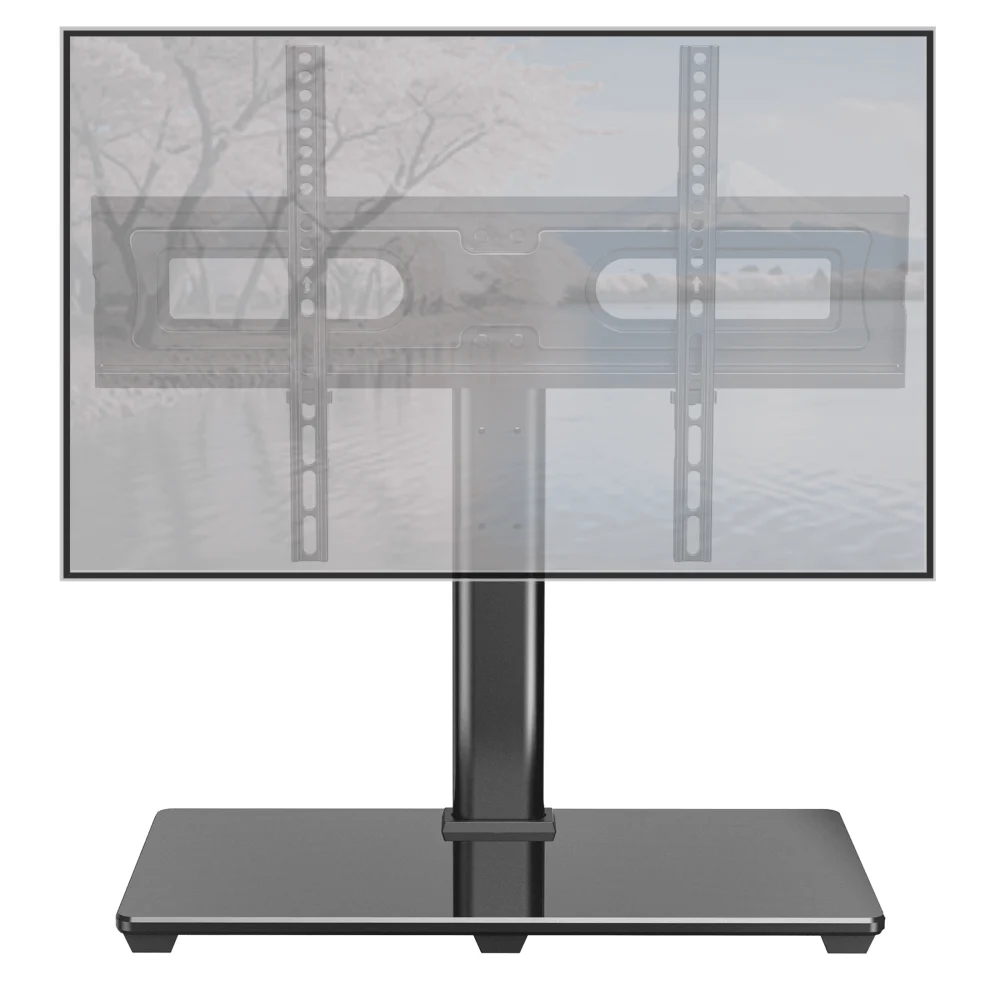 PERLESMITH Universal TV Stand for 37-80 Inch Flat Screen TVs Height Adjustable