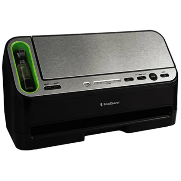 FoodSaver FSFSSL4440-000 2-In-1 Vacuum Sealer Compact Upscale Design for Food Preservation