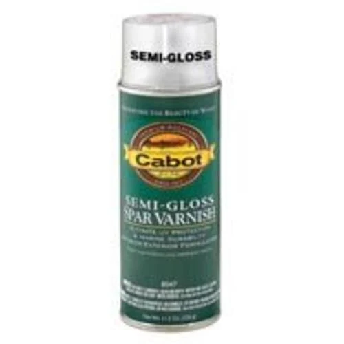 Cabot 144.0008047.076 Semi-Gloss Interior Oil-Based Spray Spar Varnish 11.5 Oz