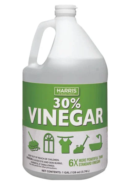 Harris VINE30-128 30 Percent Cleaning Vinegar Concentrate 128 Ounce Natural Cleaner