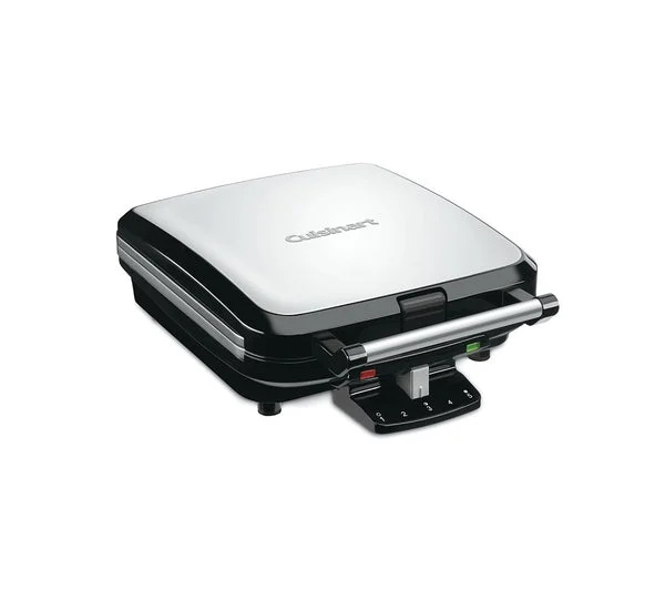 Cuisinart WAF-150P1 Belgian Waffle Maker Black 4-Slice Non-Stick