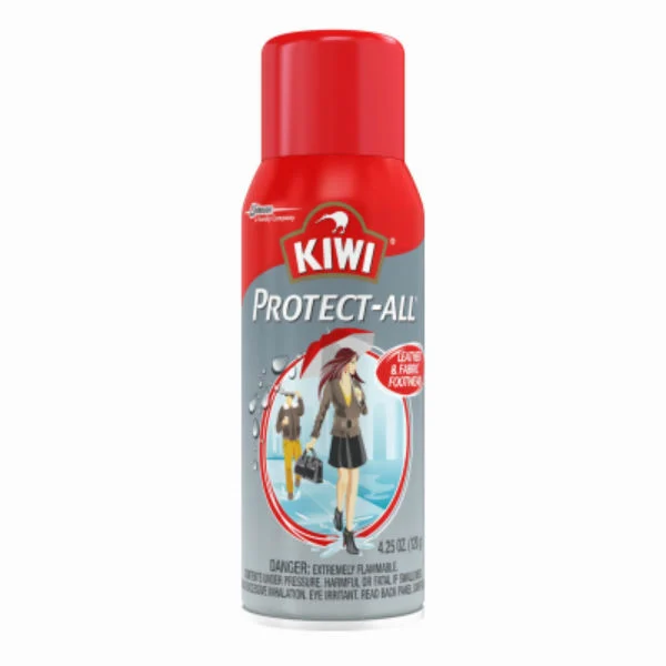 Kiwi 70415 Protect-All Leather & Fabric Footwear Waterproofer 4.25 Oz