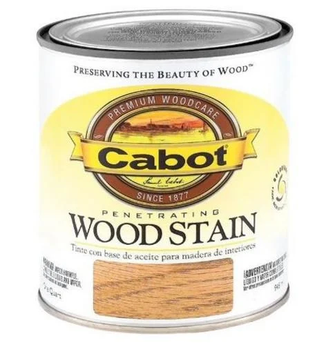 Cabot 144.0008131.005 Interior Oil Wood Stain 1 Quart Red Mahogany