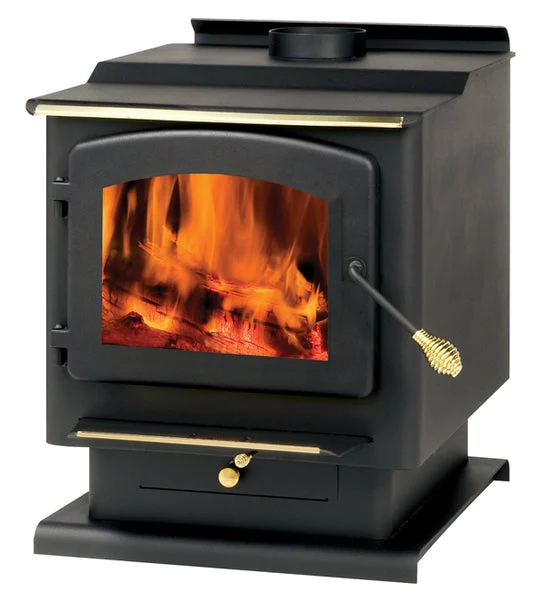 Summers Heat 50-SNC30 Free Standing Wood Burning Stove 2200 Sq Ft Heating Capacity